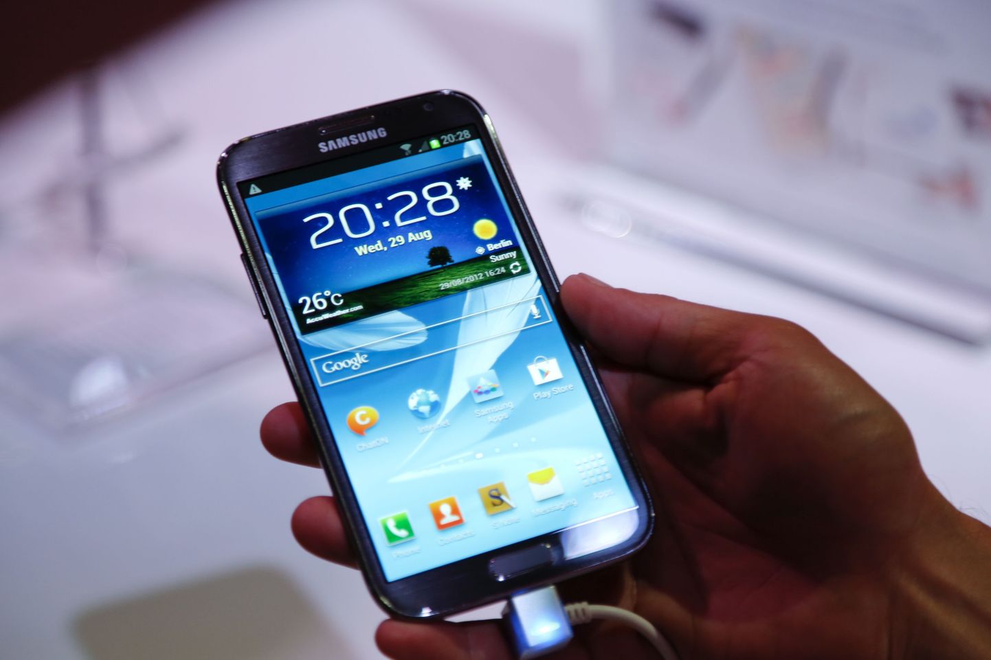Uus Samsung Galaxy Note II.
