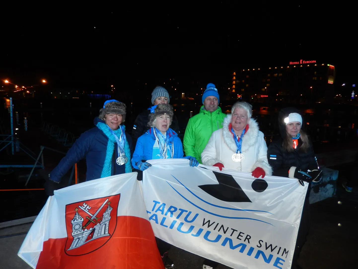 Tartu taliujujad Tallinnas Admiraliteedi basseinis peetud VIII Pirita Open'il.