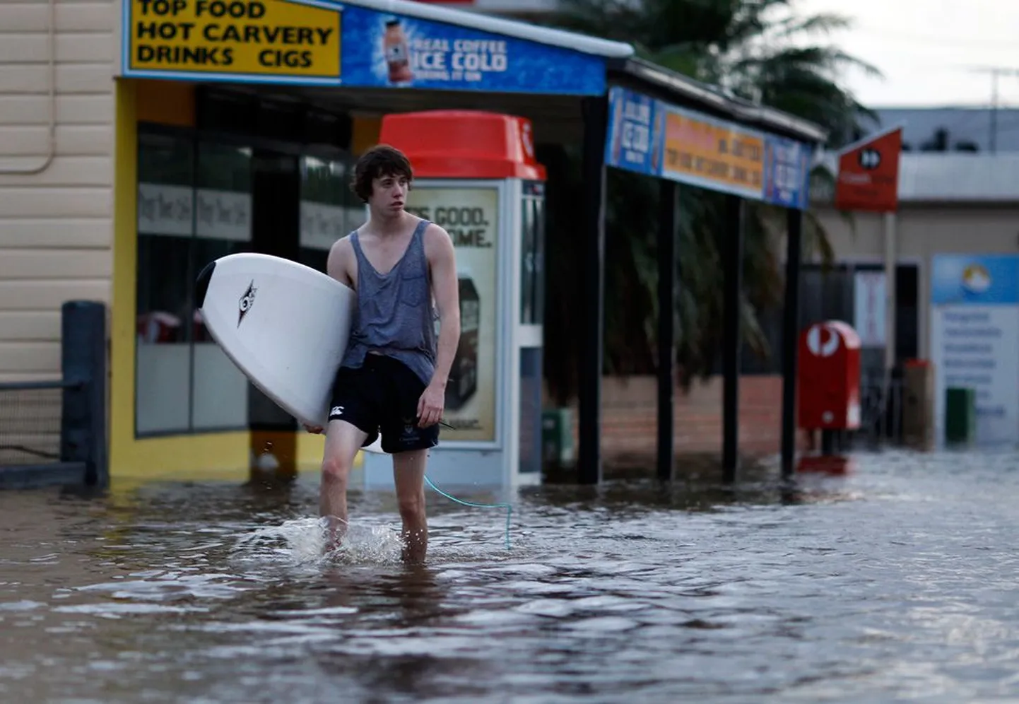 Brisbane’i elanik eile surfilaua­ga.