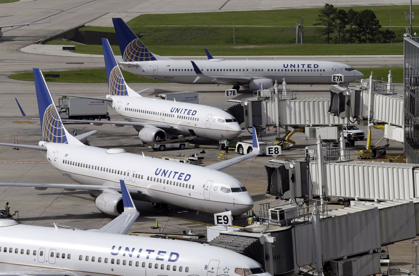 United Airlinesi lennukid.