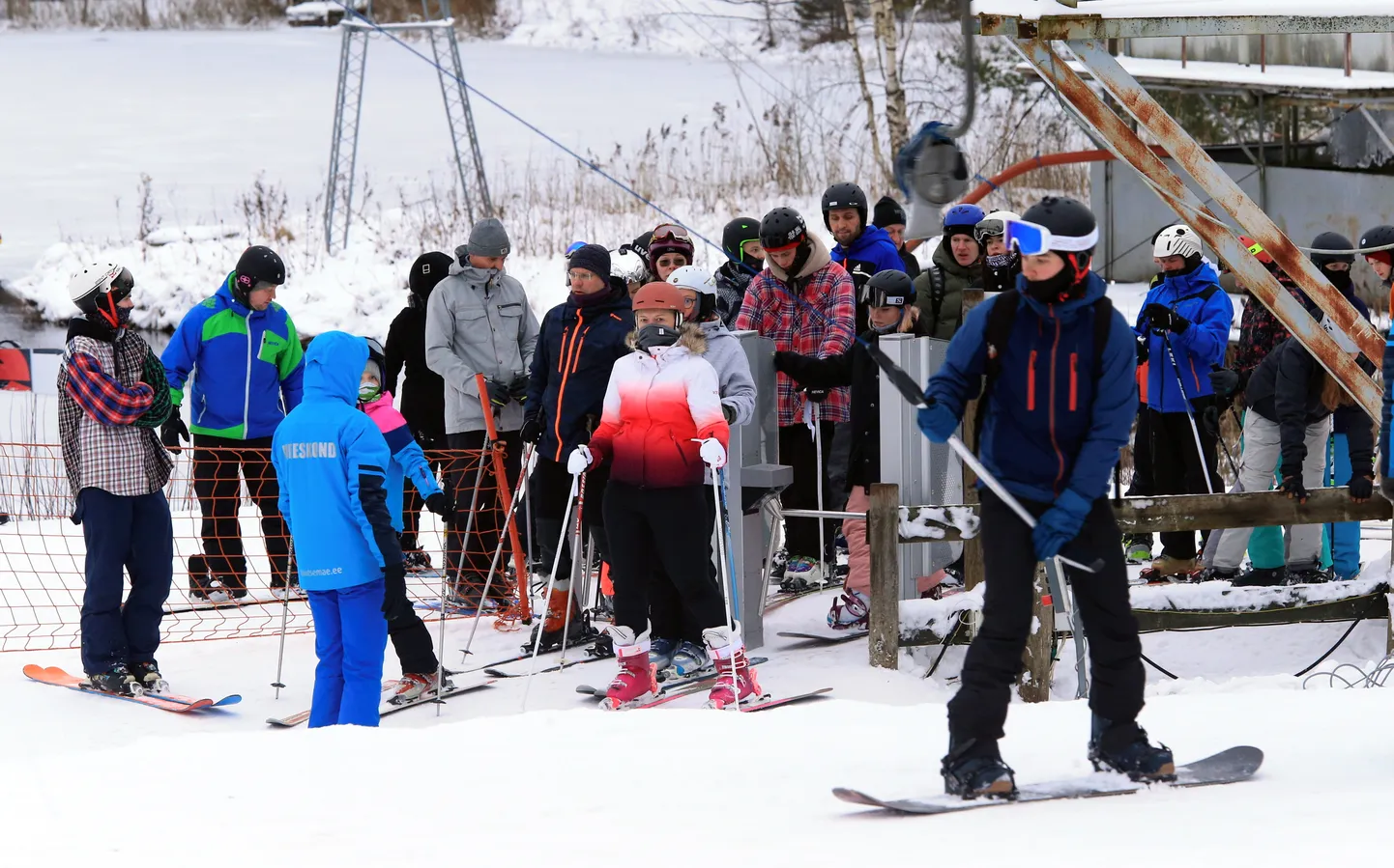 Kuutsemäe tõstukijärjekord 29. detsembril.