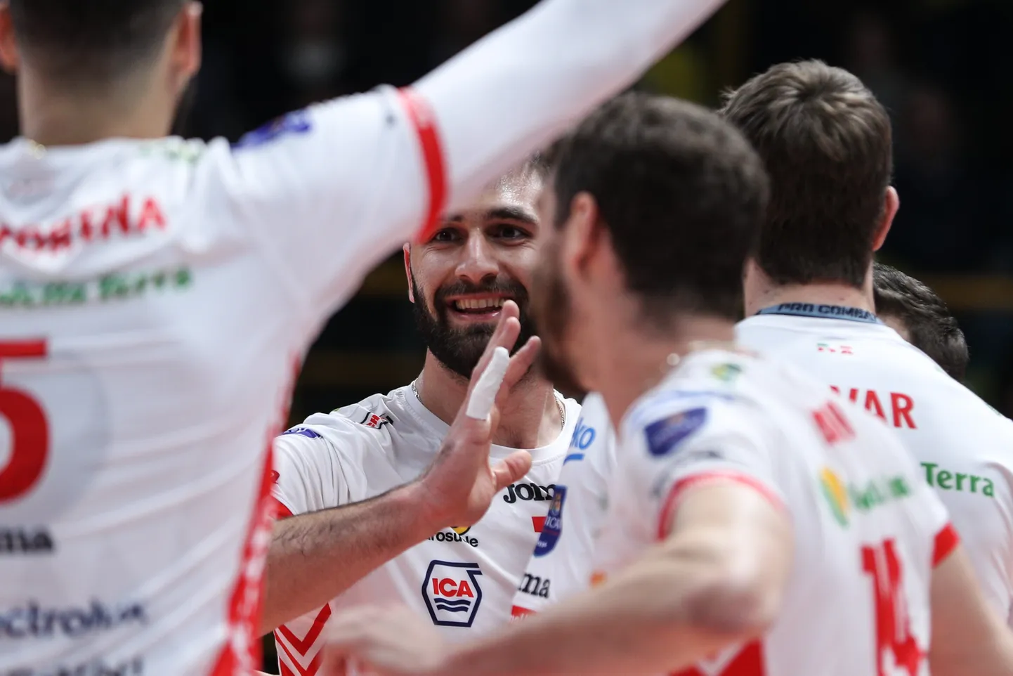 Civitanova Lube. Keskel Tsvetan Sokolov.
