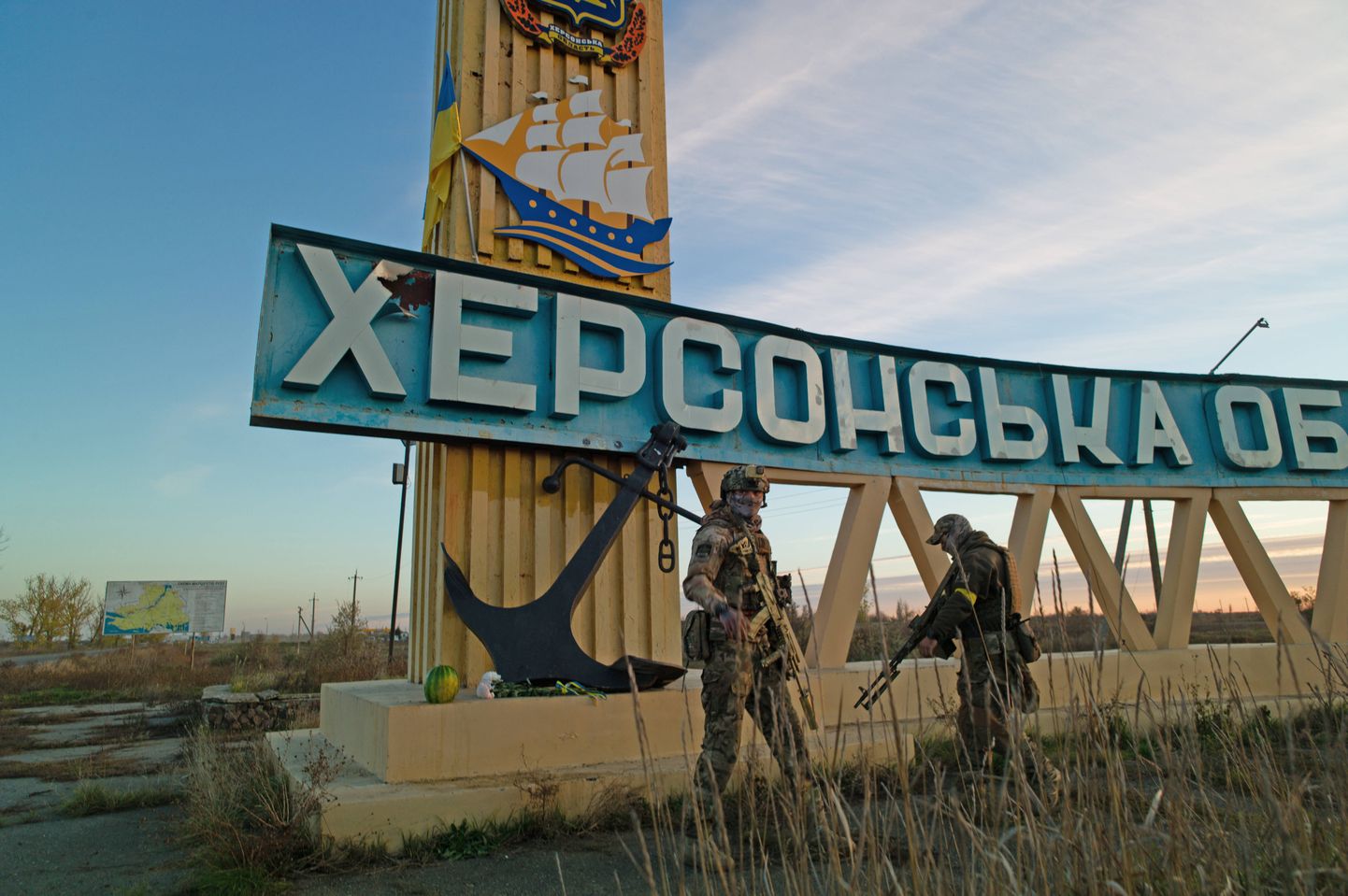 Praegu Hersoni oblastis Dnepri jõe vasakkaldal platsdarmi loovad Ukraina eriüksuslased aitasid mullu novembris vabastada Hersoni linna