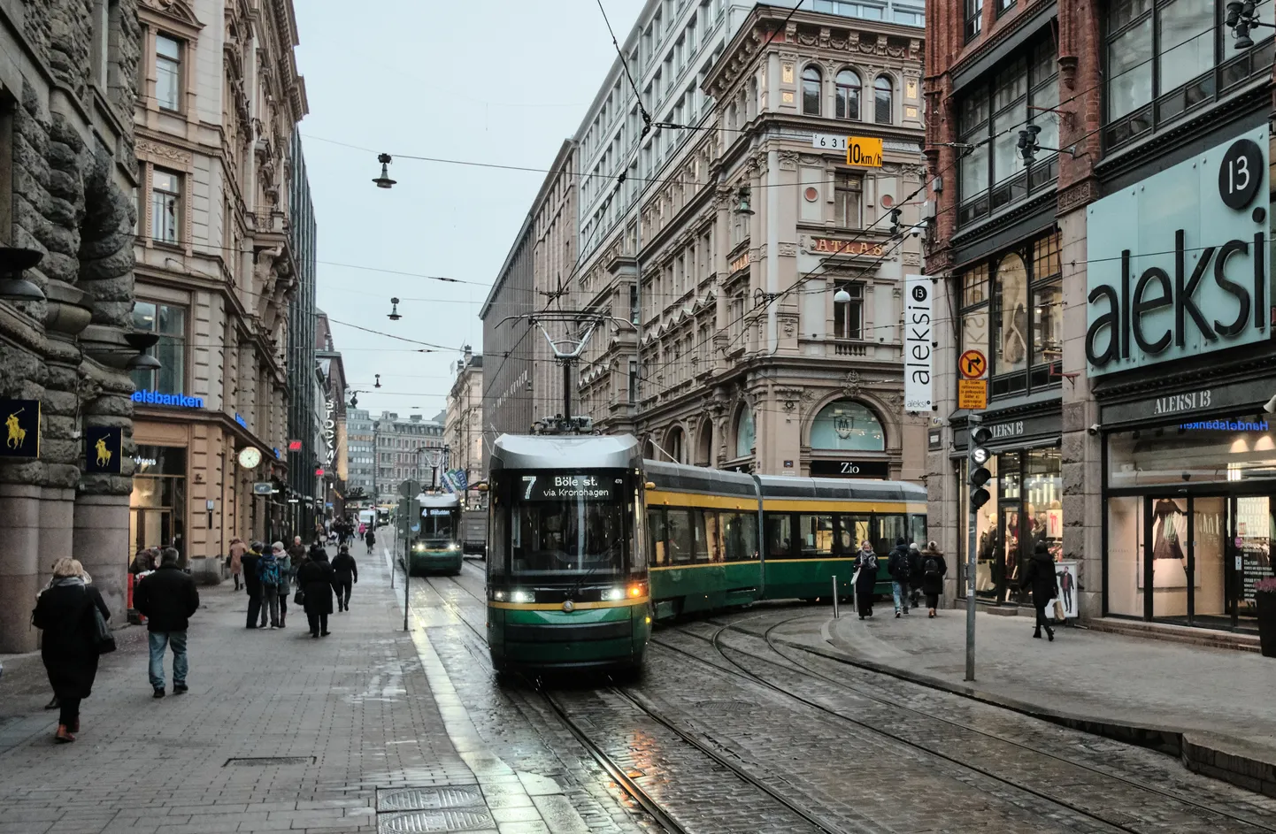 Helsingi ühistransport.