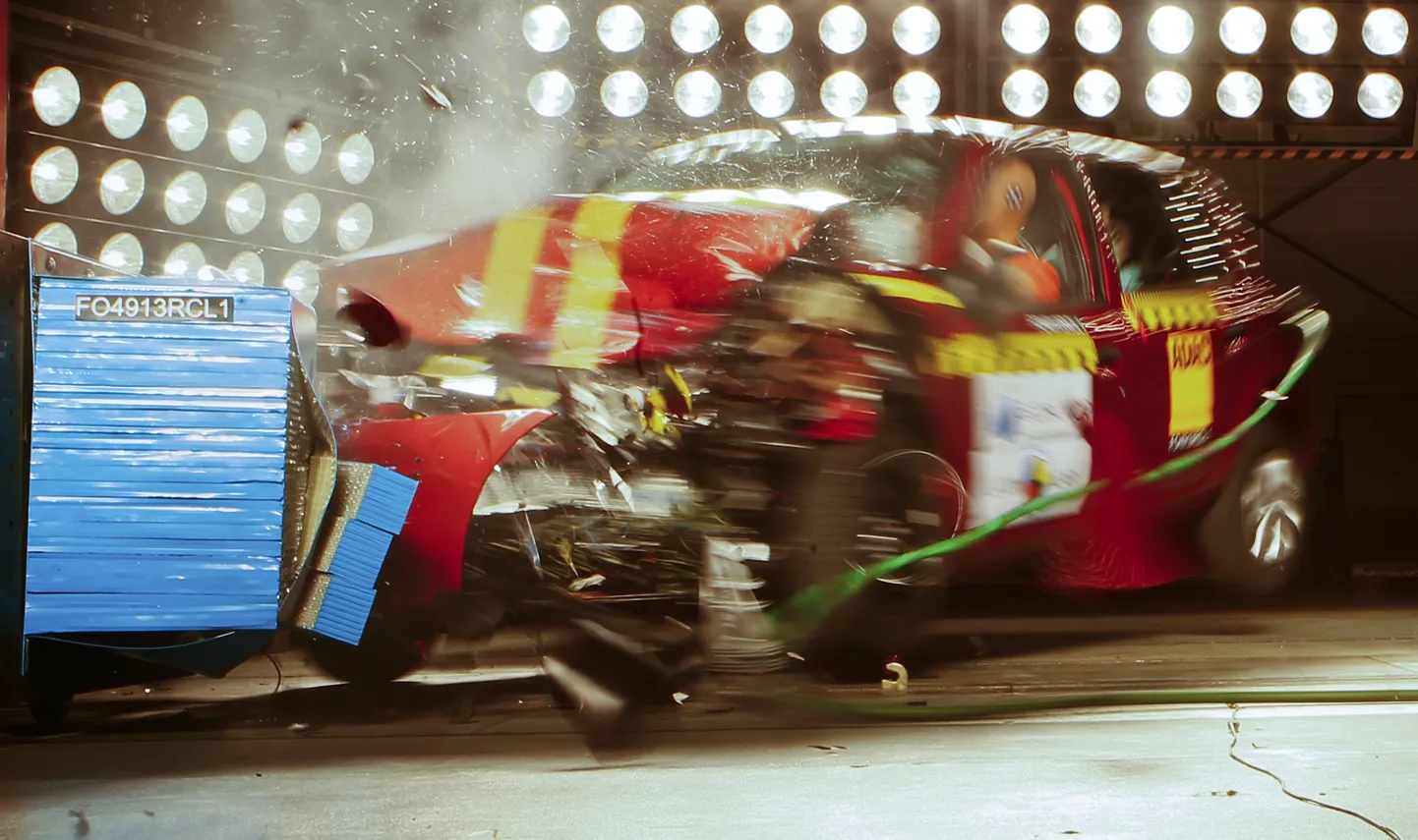 Краш-тест Euro NCAP. Иллюстративное фото.