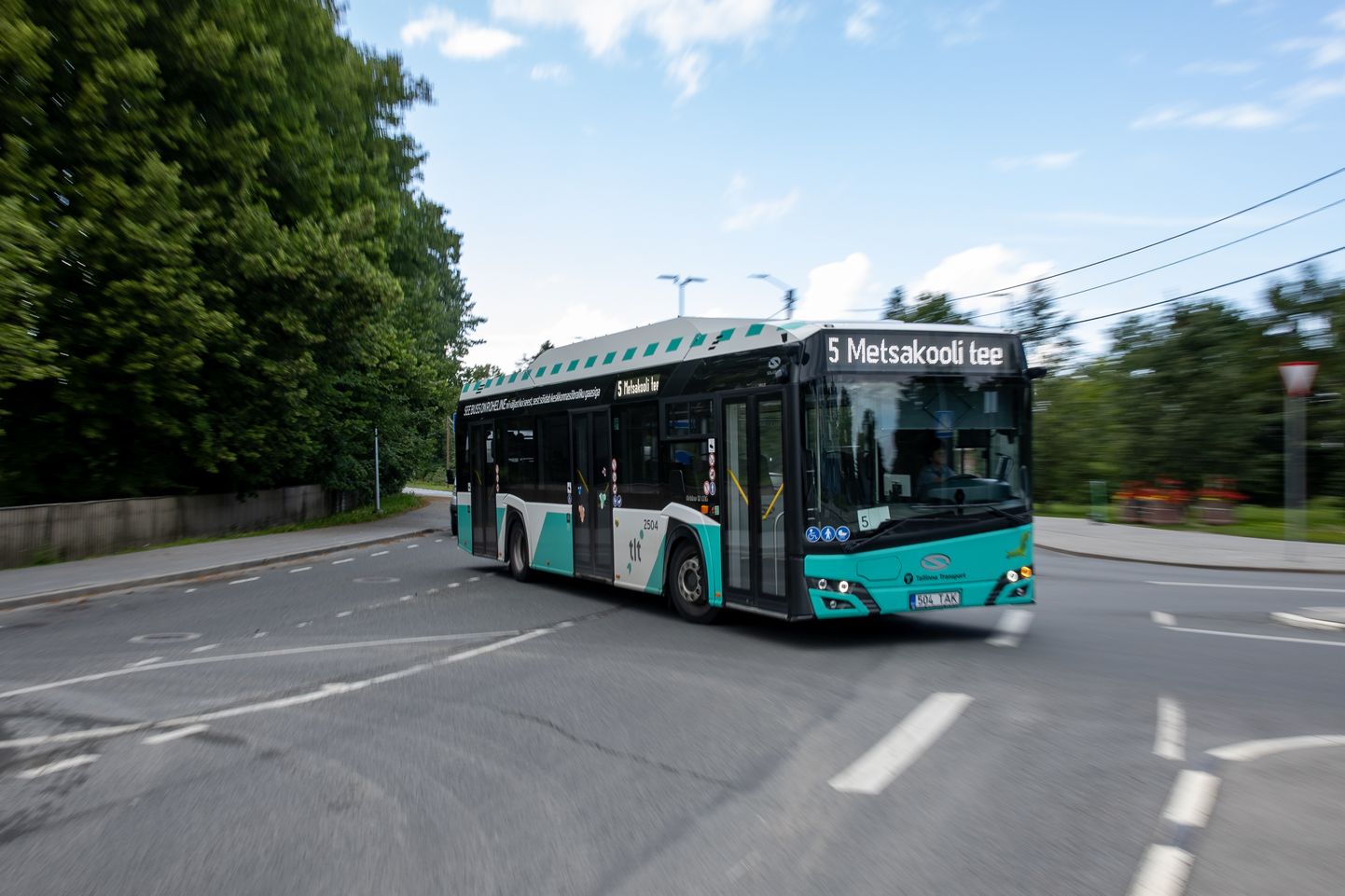 Nädalategijaks on Tallinna liinibuss number 5, mille uus marsruut rikkus paljude Pirita elanike suvepuhkuse