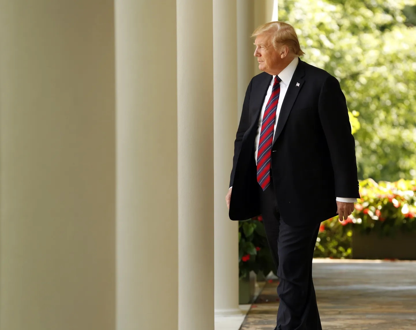 USA president Donald J. Trump
