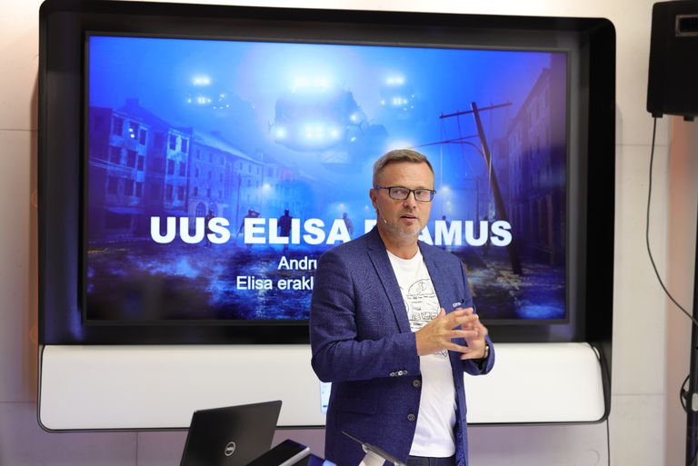 Elisa juhatuse liige ja erakliendiüksuse juht Andrus Hiiepuu.