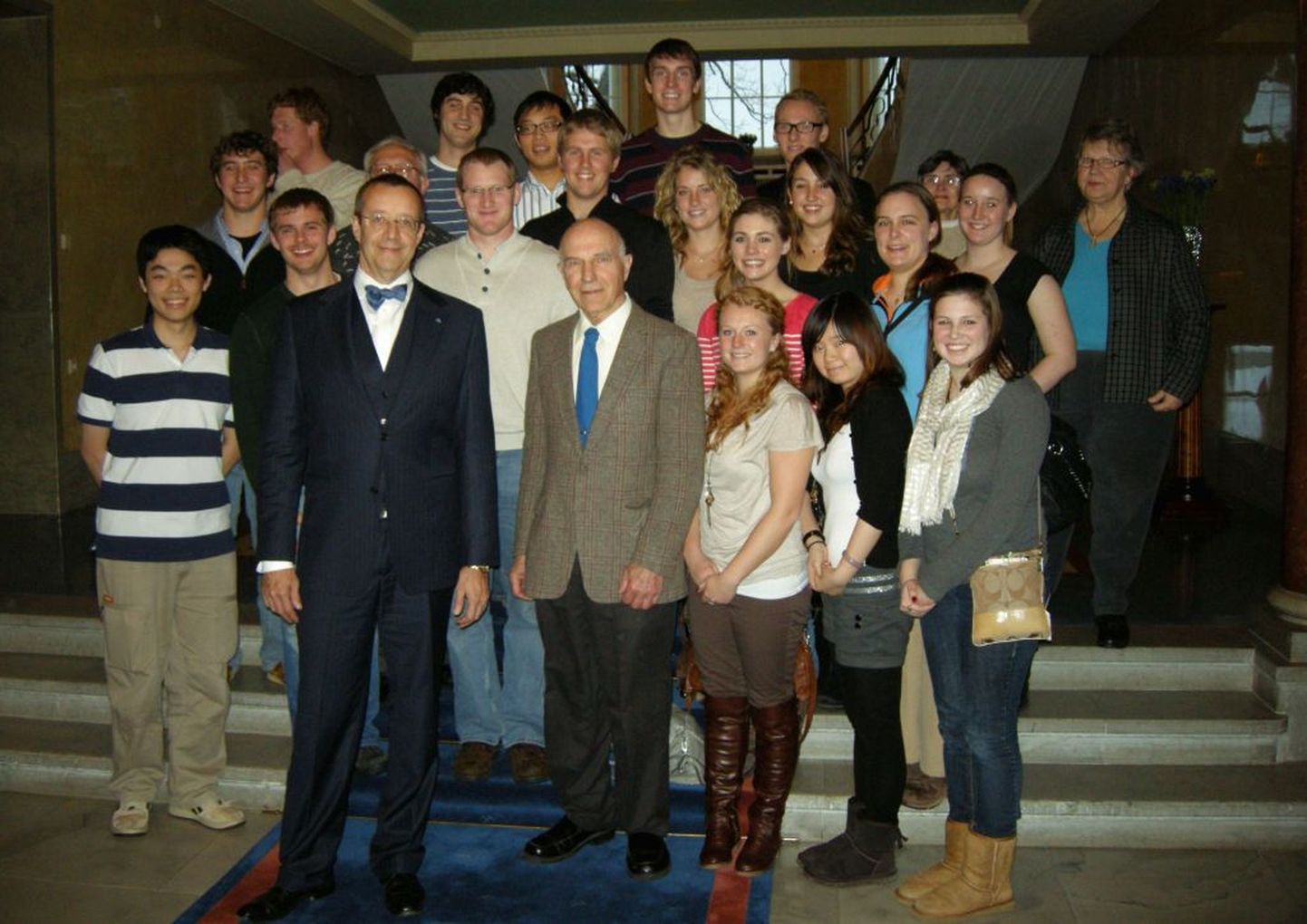 President Ilves kohtus Minnesota üliõpilastega.