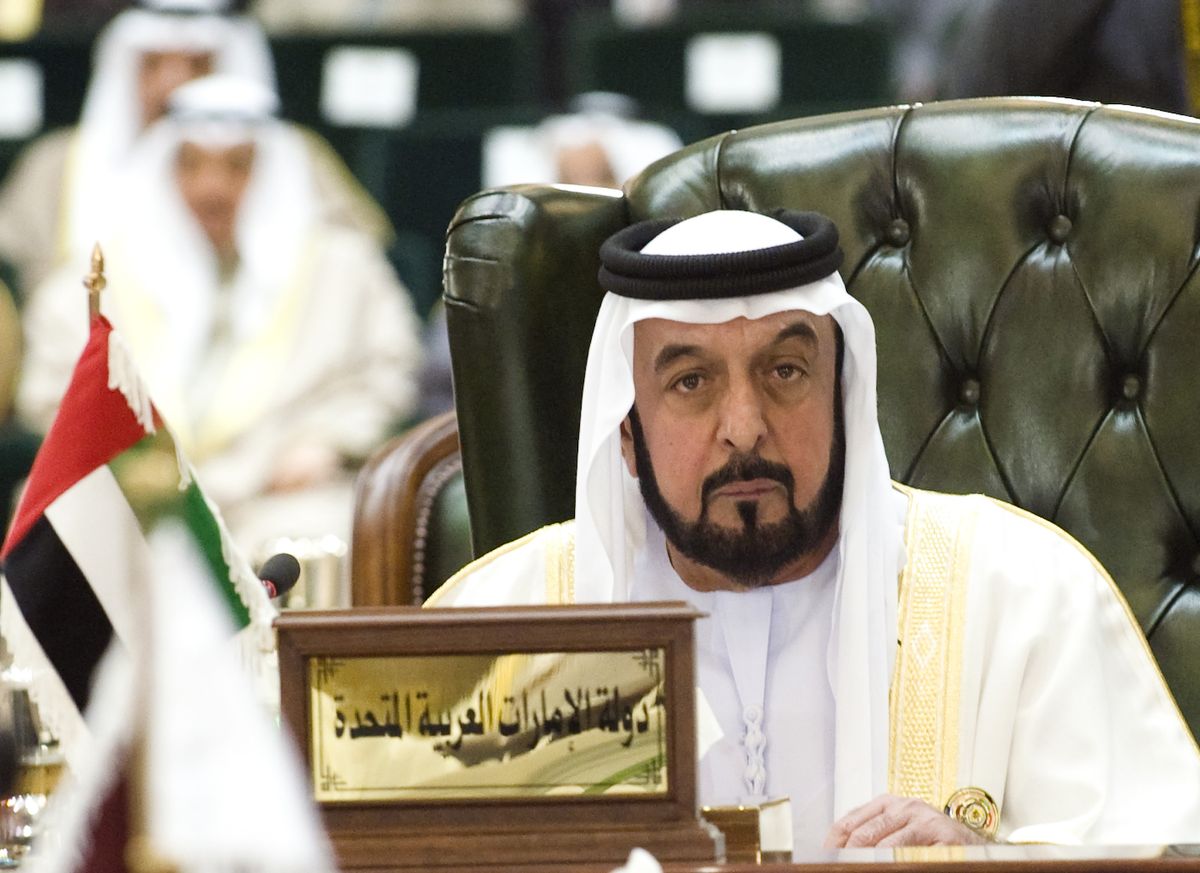 Araabia Ühendemiraatide president šeik Khalifa bin Zayed Al Nahyan
