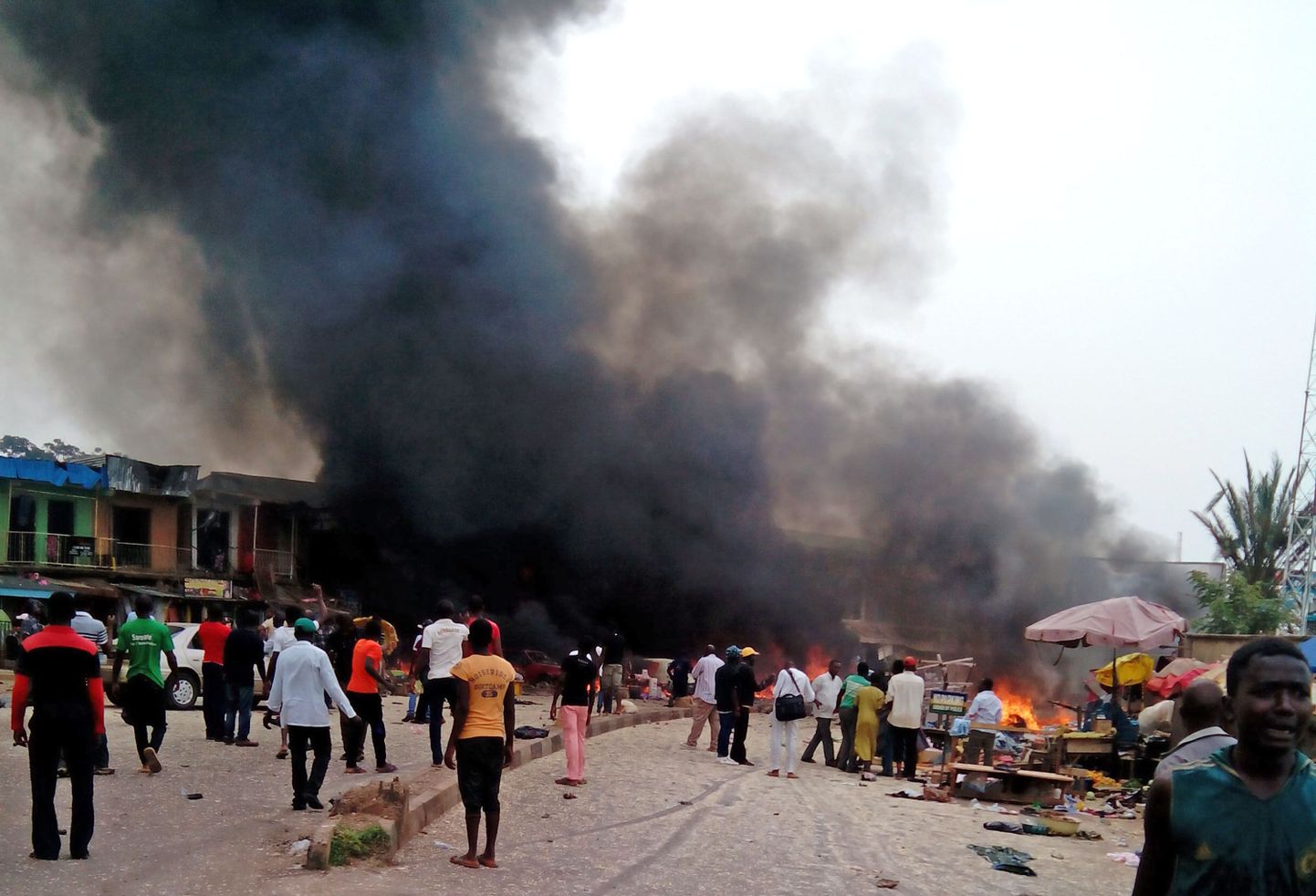 Autopommmiplahvatus Nigeerias.
