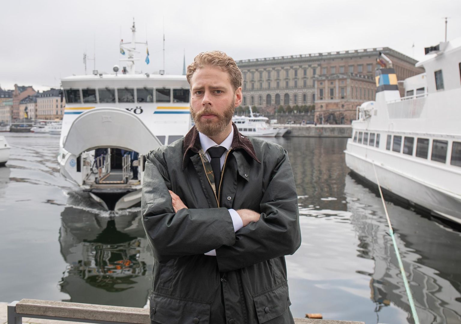Filmi «Estonia – leid, mis muudab kõike» režissöör Henrik Evertsson filmi esilinastumise päeval Stockholmis.