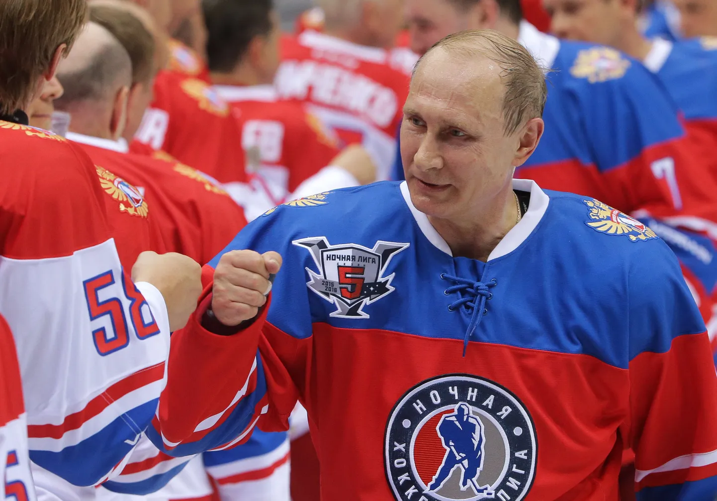Putin hokimängul.