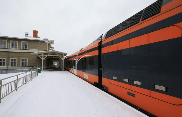 Rong Tartu jaamas.