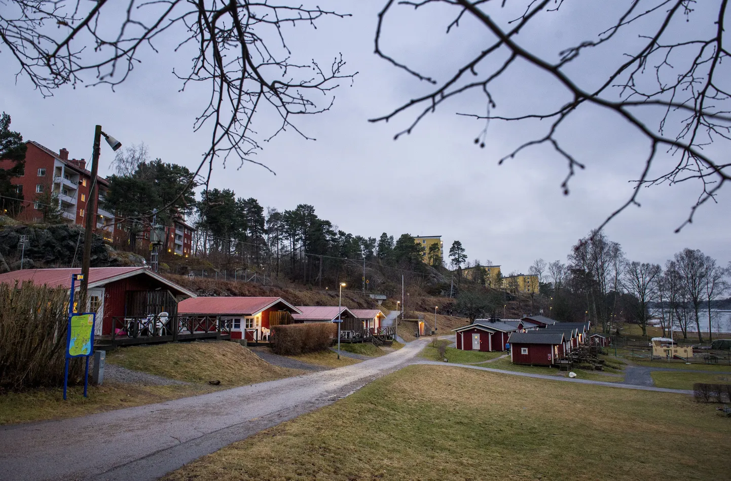 Pagulaskeskus Nynashamnis.