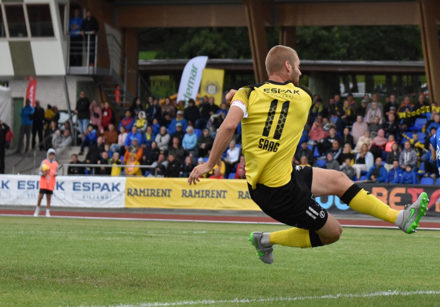 Kaimar Saag lõi Paide võrku mängu ainsa värava.