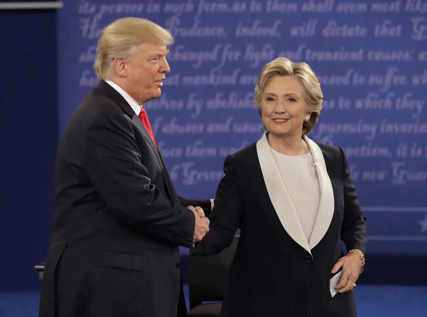Donald Trump ja Hillary Clinton