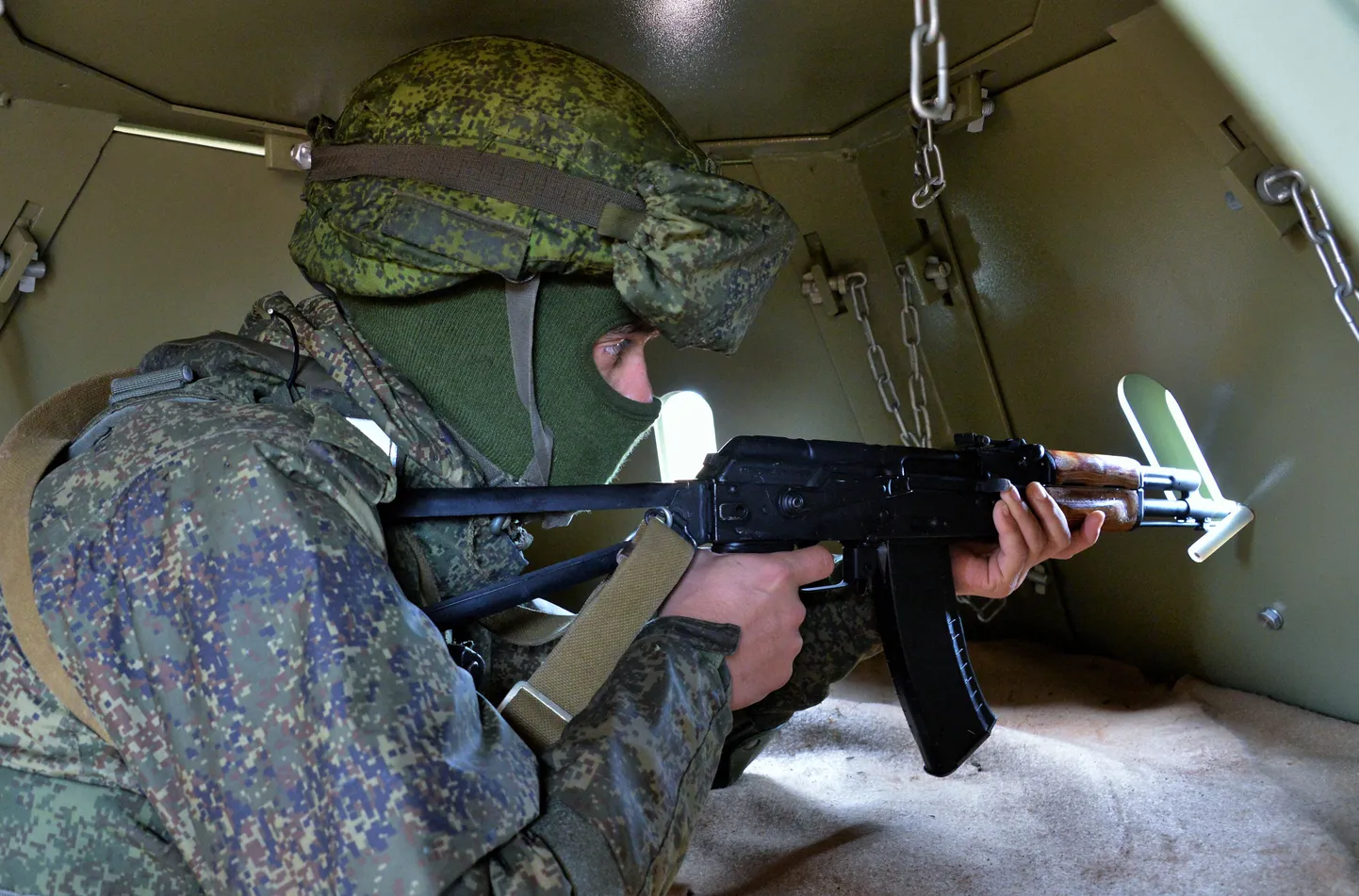 Российский военнослужащий. Фото иллюстративное