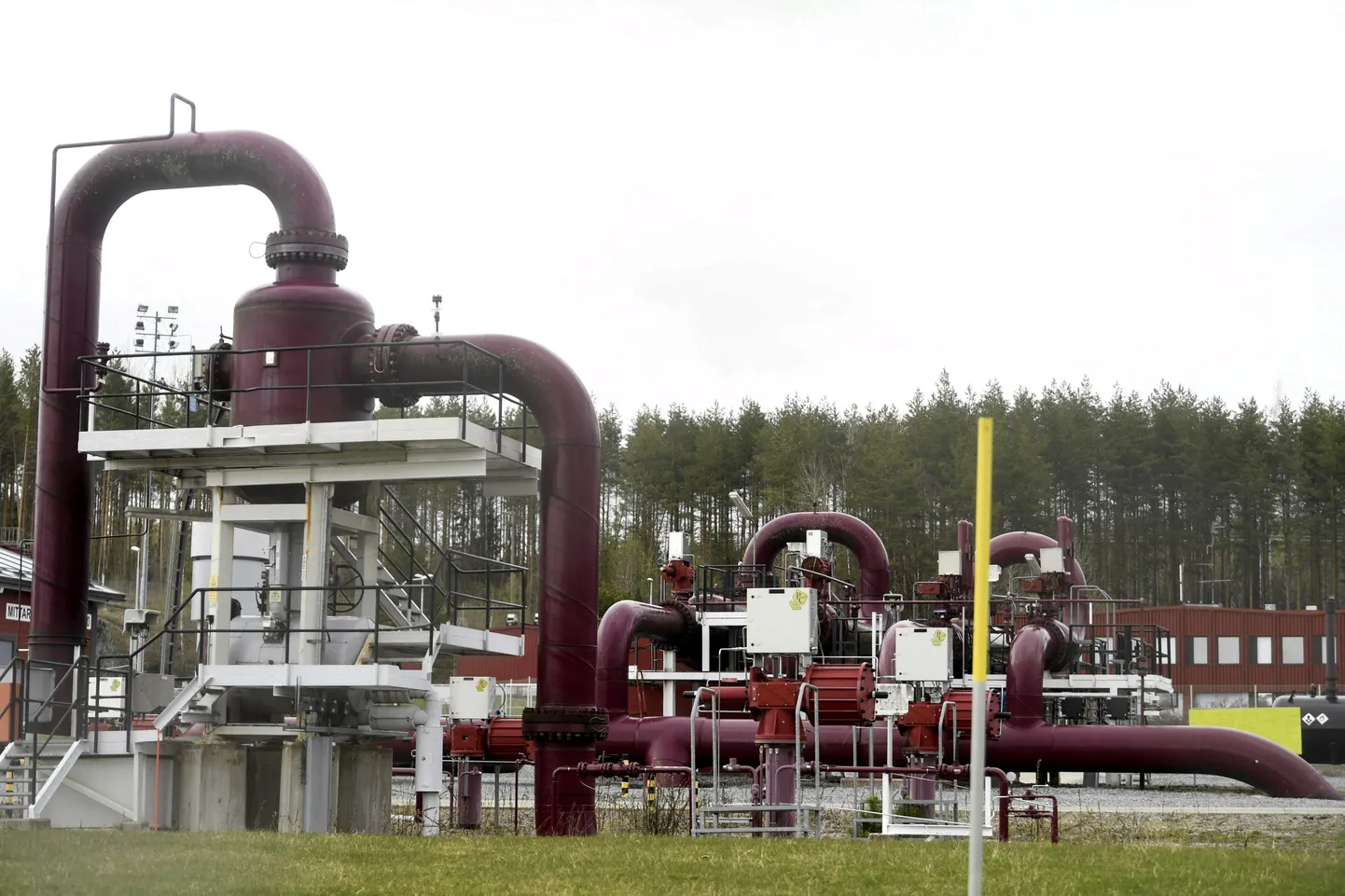 Gasumi gaasitaristu Räikköläs.