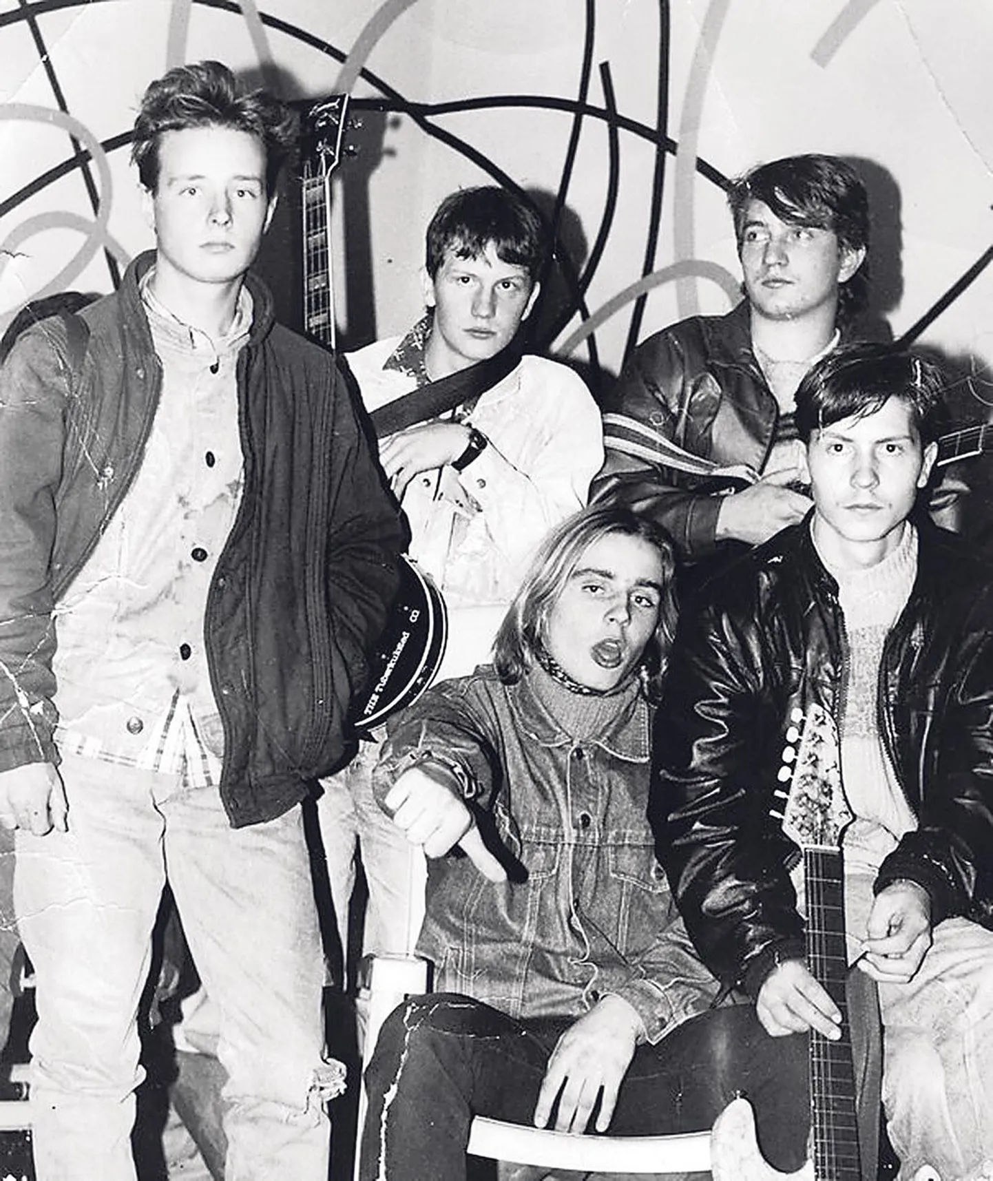 Homme Sindis 20. aastapäeva tähistav The Tuberkuloited 1990ndate alguses.