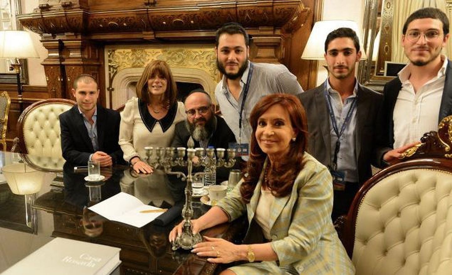 Cristina Fernandez de Kirchner ja juudi perekond