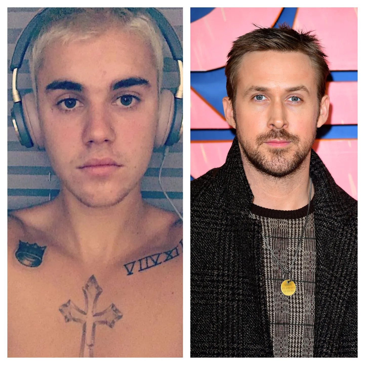 Justin Bieber ja Ryan Gosling