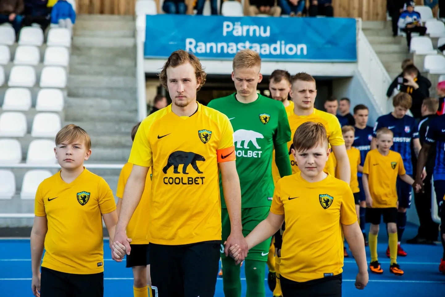 Pärnu Vaprus loodab Kuressaares punktinälga leevendada. Arhiivifoto.