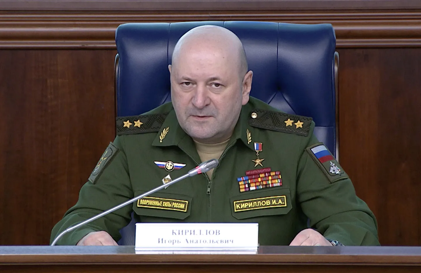 Kindralleitnant Igor Kirillov tapeti Moskvas  Ukraina julgeolekuteenistuse SBU erioperatsiooni käigus. Nähtavasti ei olnud ta ainus võimalik sihtmärk, kuid ilmselt osutus sobivaimaks.