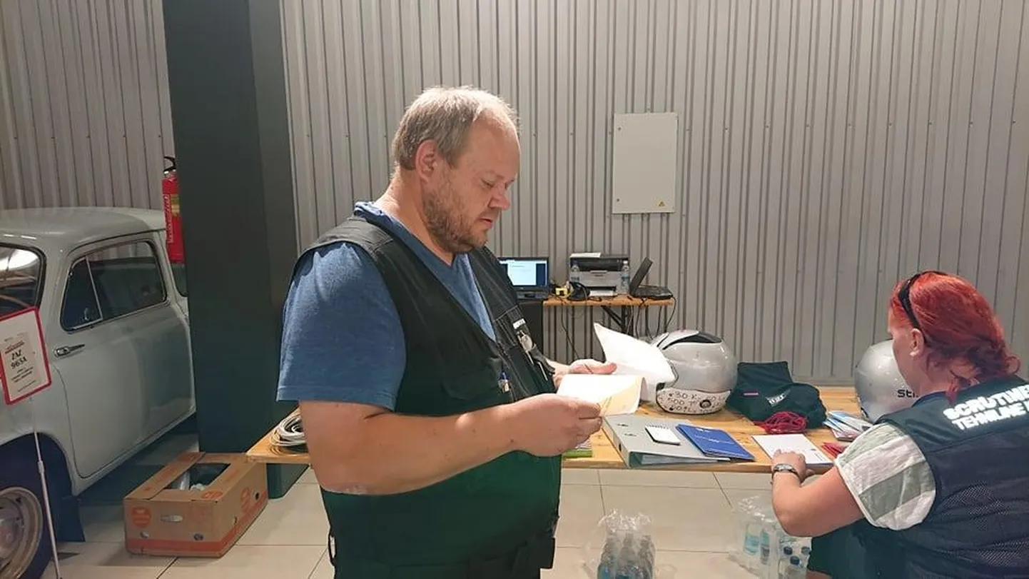 Viru Rally tehnilise komisjoni esimees Indrek Irs.