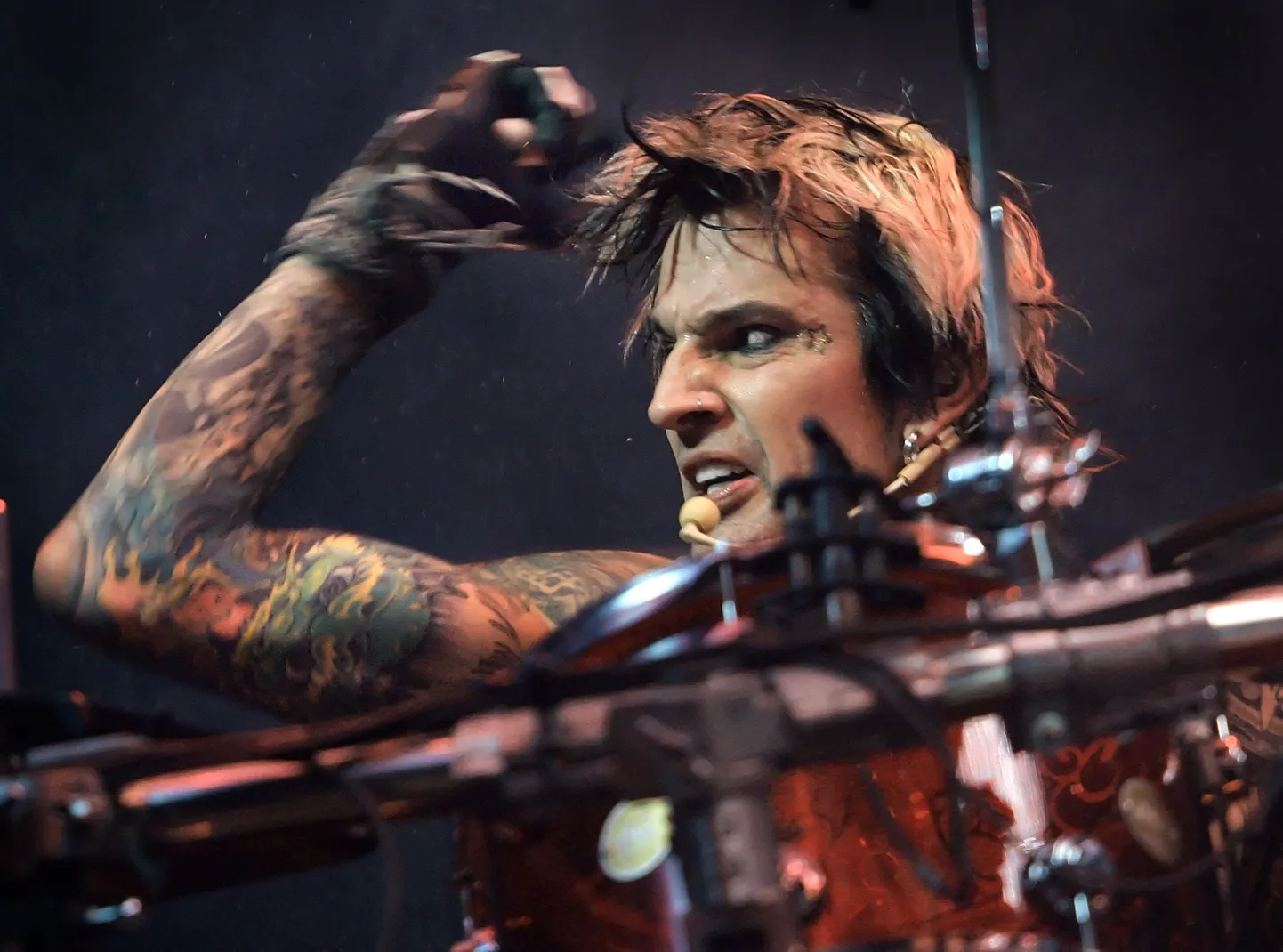 Trummar Tommy Lee ansamblist Mötley Crüe.