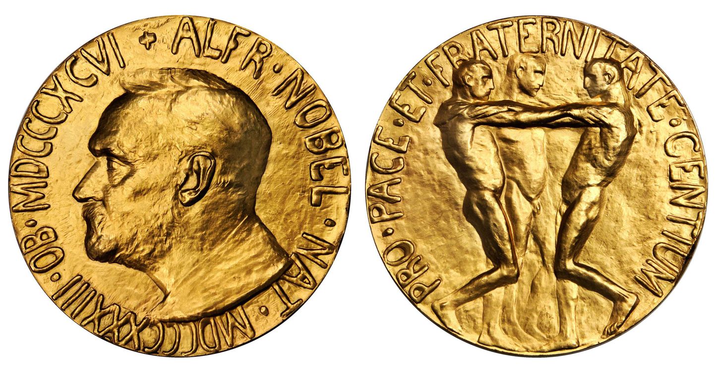 Медаль Нобелевской премии.
