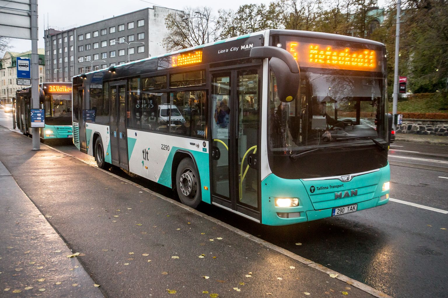 Таллиннский автобус. Иллюстративное фото.