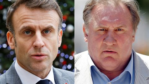 Emmanuel Macron langetas kohtu ette mineva Depardieu suhtes otsuse