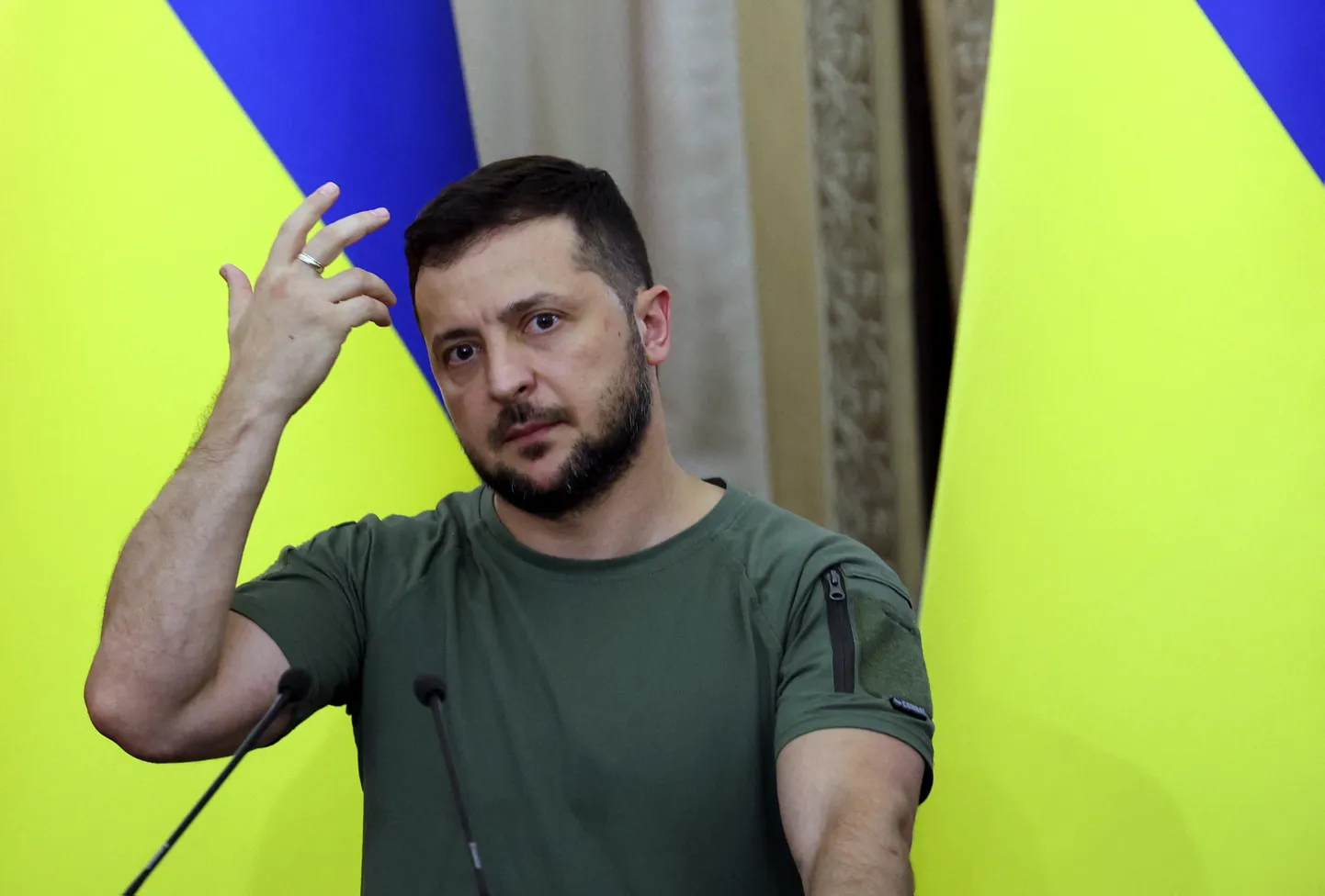 Ukrainas prezidents Volodimirs Zelenskis.