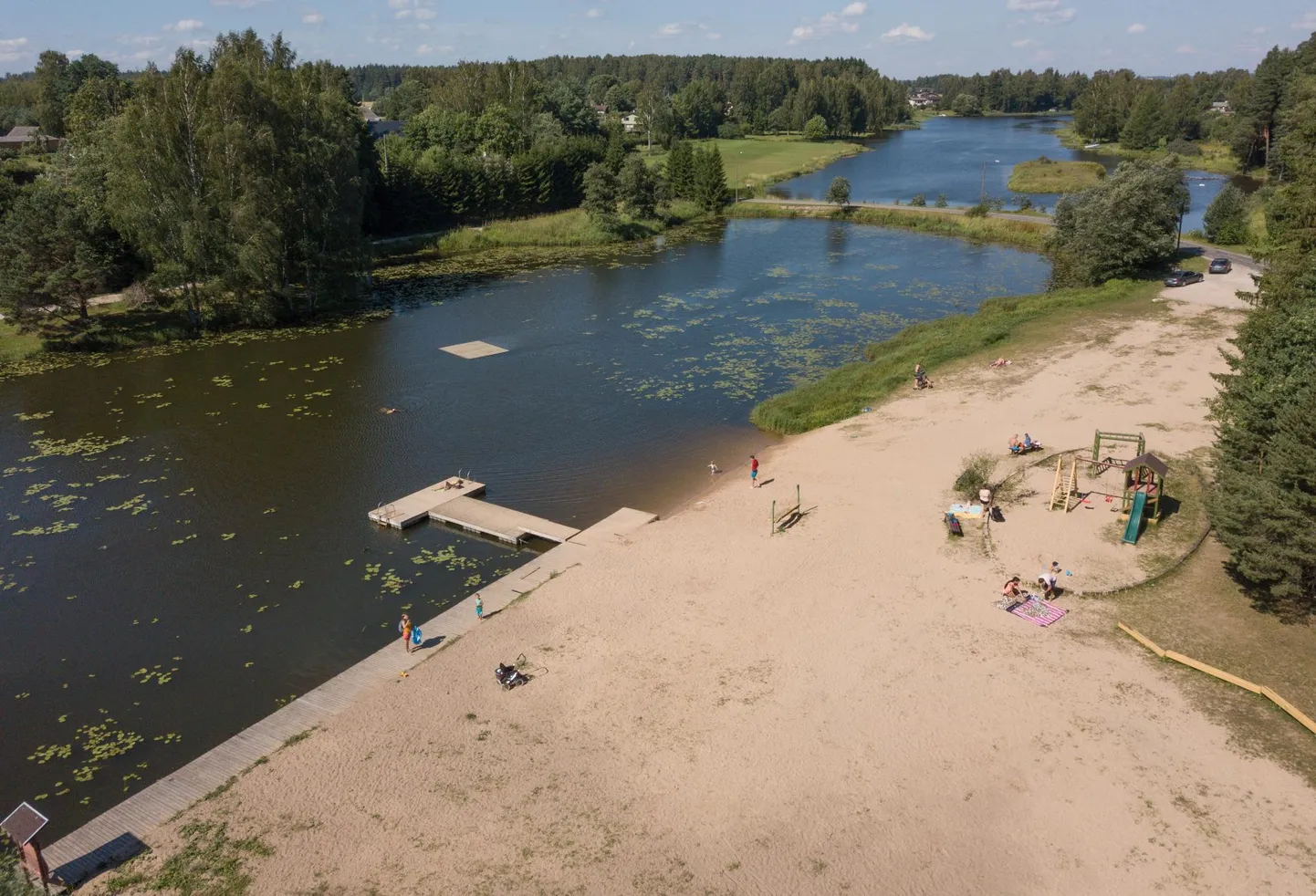 Kurepalu paisjärv.