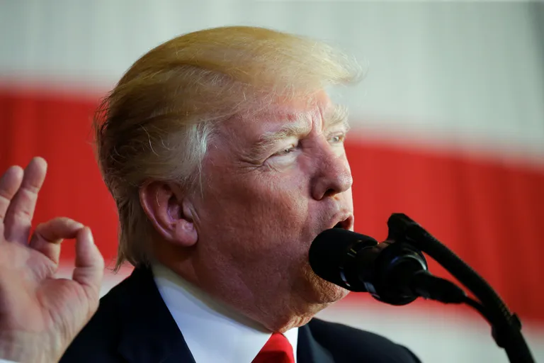 USA president Donald Trump
