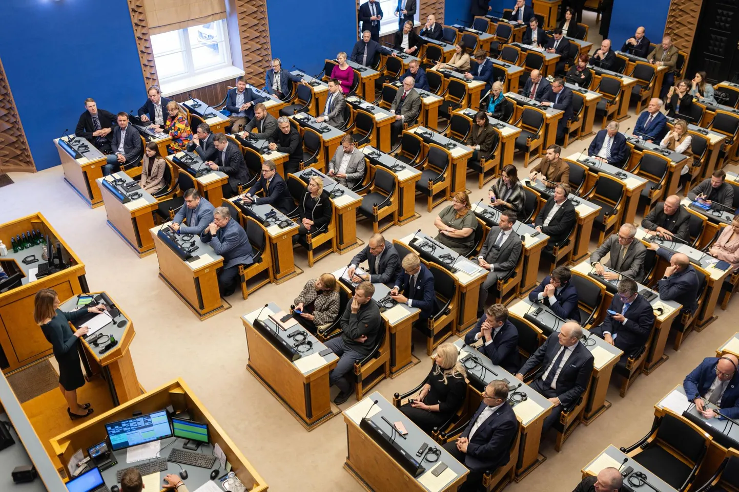 Estonian parliament.