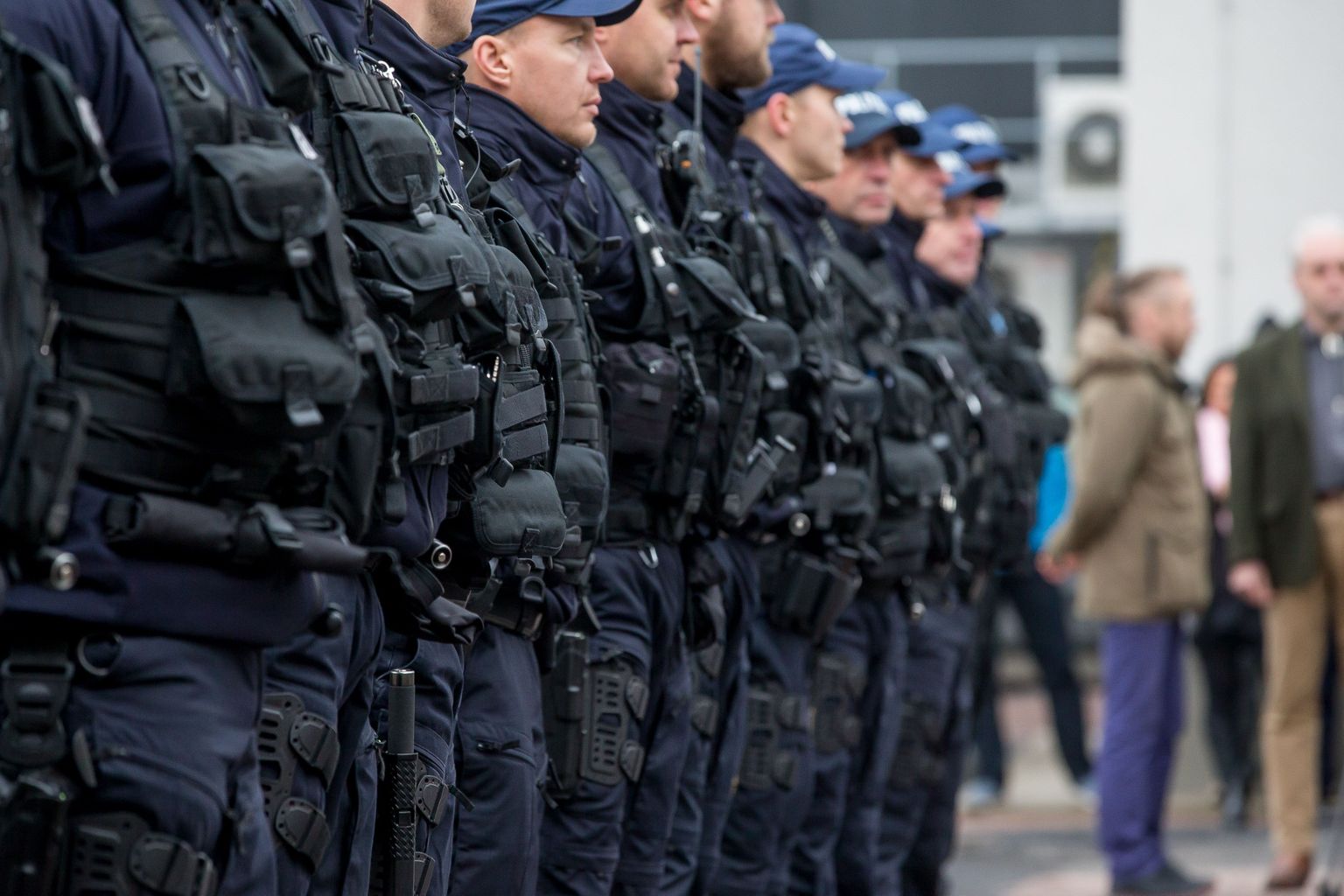 Eesti politsei missiooniüksus ESTPOL1. Foto on illustratiivne.