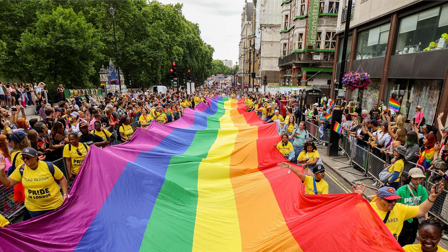 Pride'i paraad Londonis 2022. aastal.