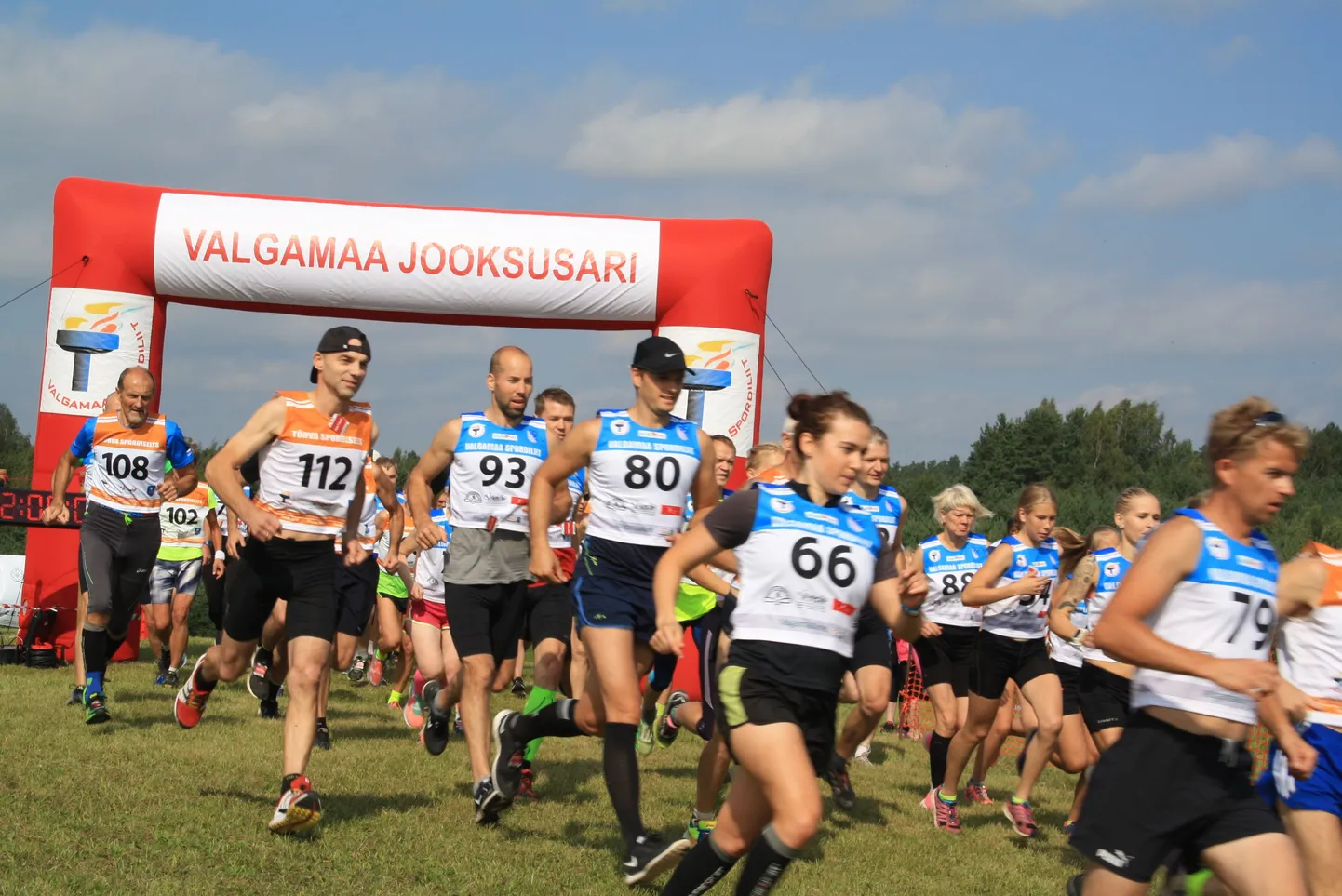 Põhijooksu start