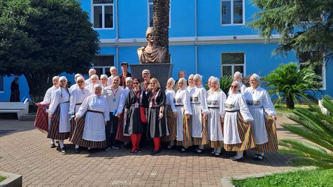 Rahvatantsijad tuuritavad Gruusias