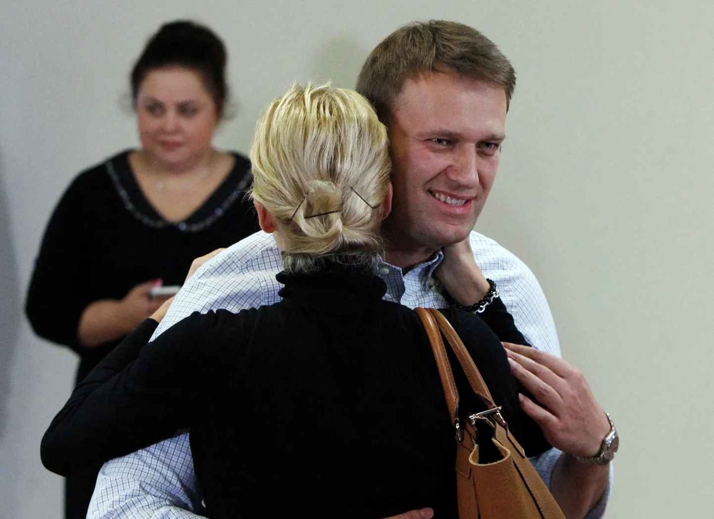 Aleksei Navalnõi ja Julia Navalnaja 2013. aastal.