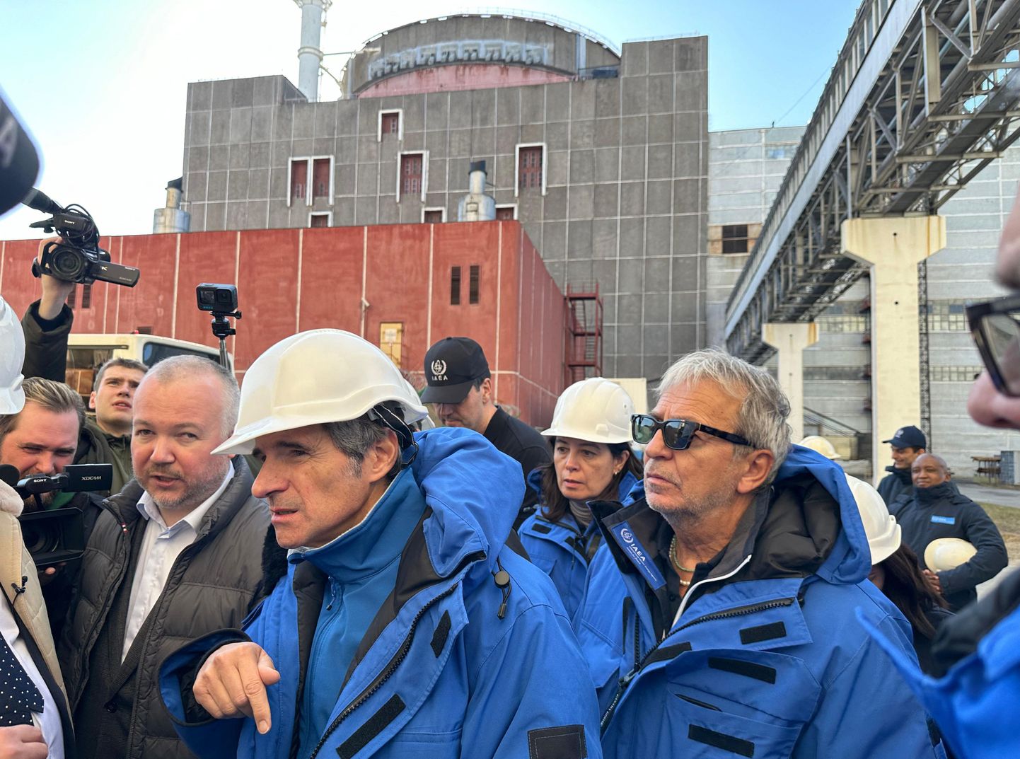 IAEA delegatsioon Zaporižžja tuumajaamas, 7. veebruaril 2024. a.