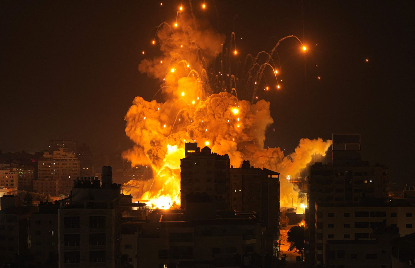 Gaza sektor Iisraeli pommirahe all.