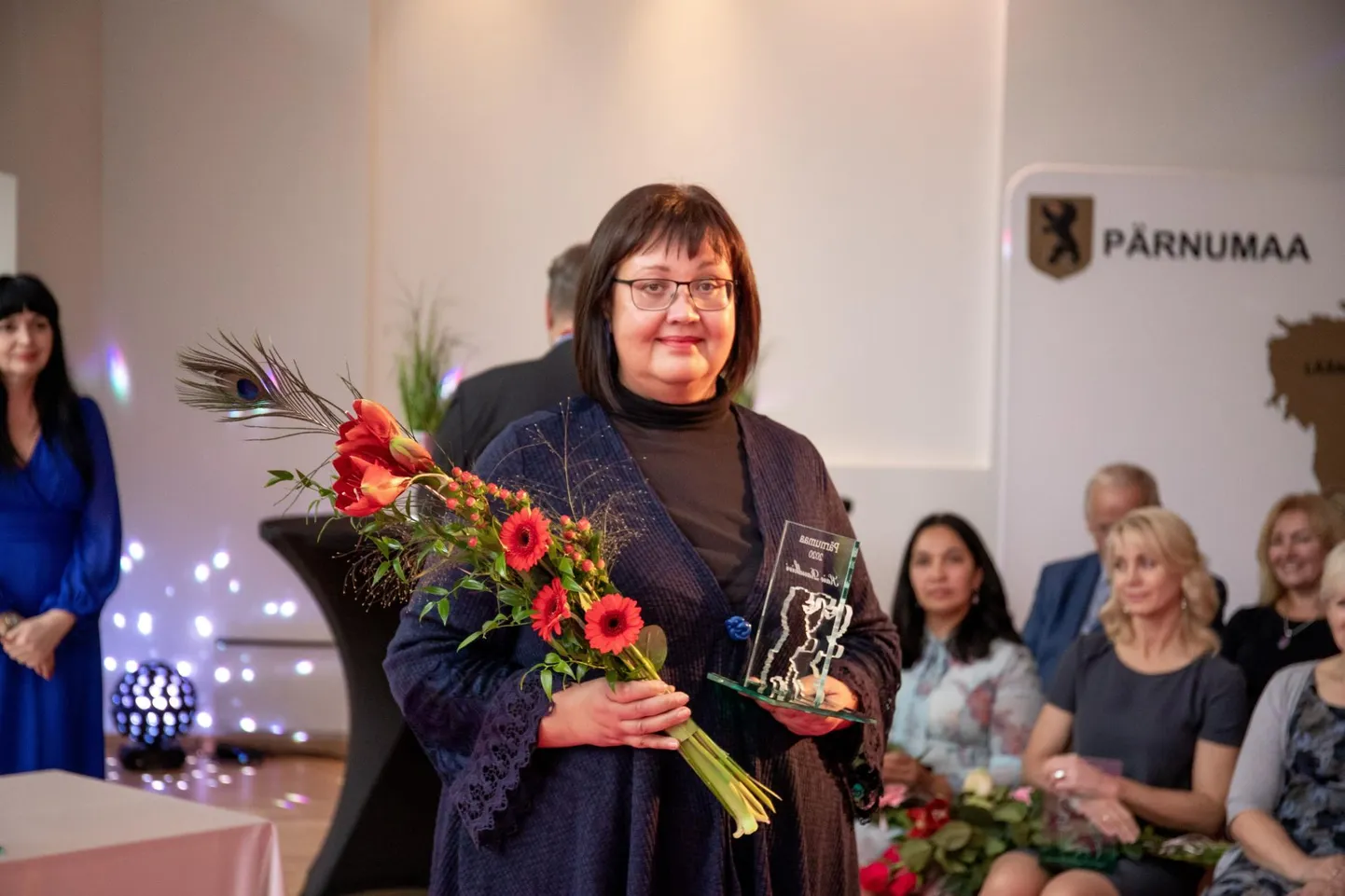 Год назад Кайе Раудкиви на розовой ковровой дорожке получила награду как лучшая воспитательница детского сада в Пярнумаа.