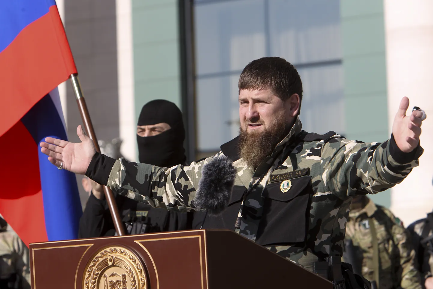 Tšetseenide juht Ramzan Kadõrov.
