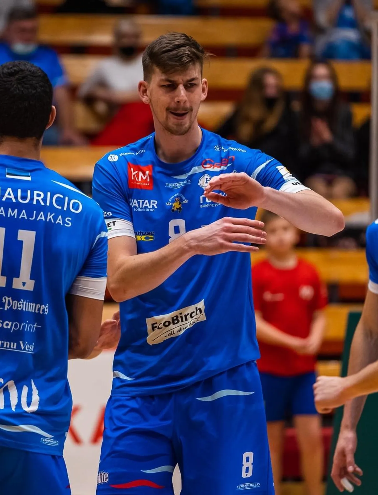 Kanada temporündaja Kevin Lebreux käis Pärnu tiimi eest platsil viies mängus.