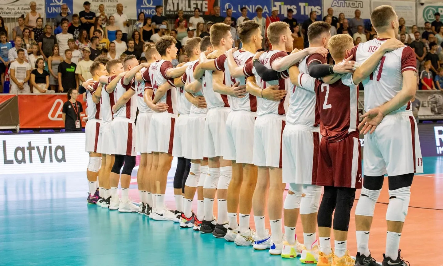 Latvijas vīriešu volejbola izlase
