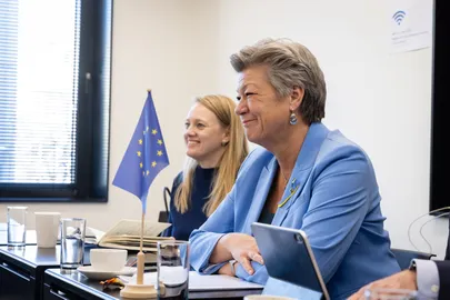 Euroopa Komisjoni siseasjade volinik Ylva Johansson.