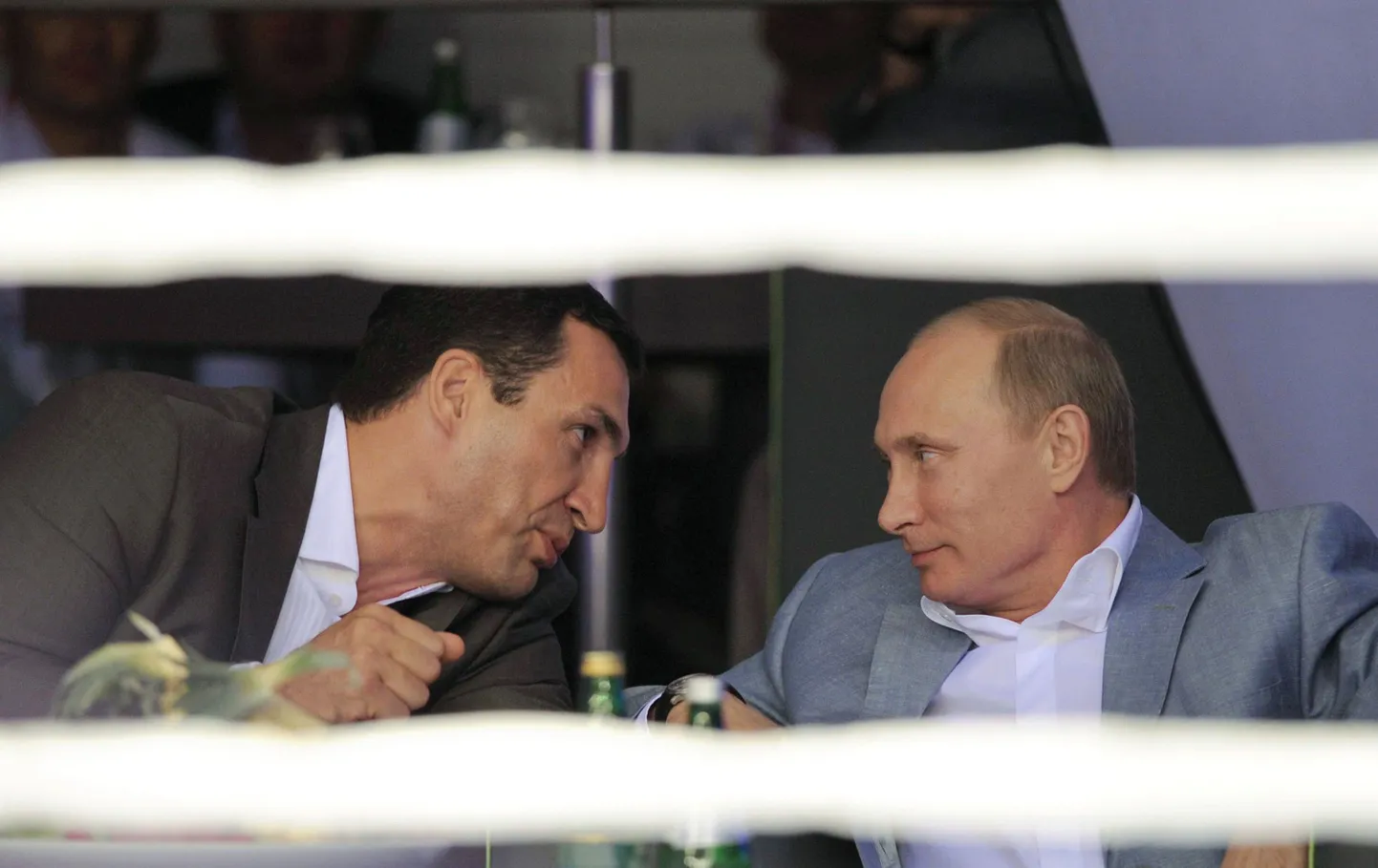 Vladimir Putin (paremal) ja Vladimir Klitško.